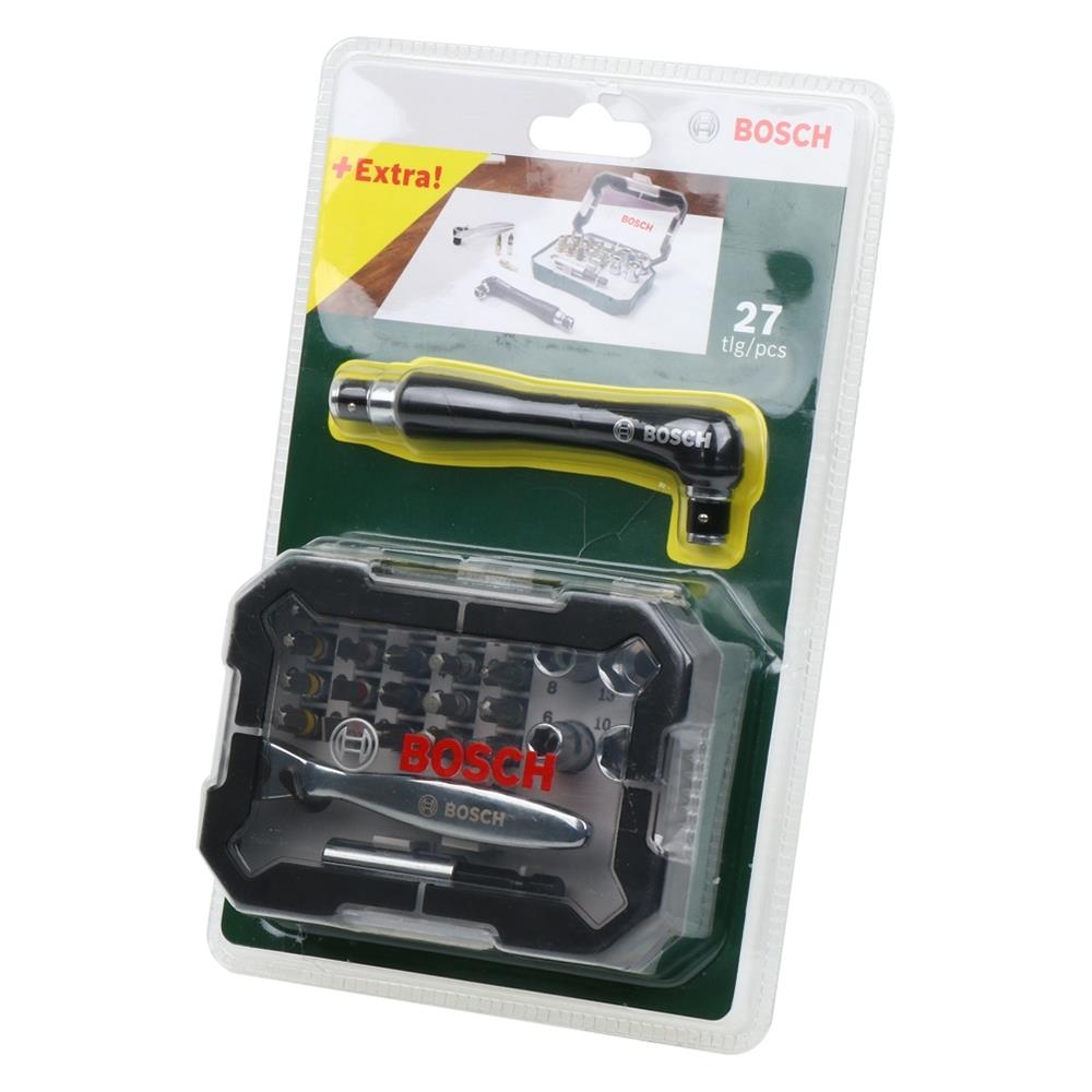 ชุดดอกไขควงและซันบล็อก BOSCH 27 ชิ้น