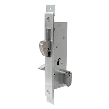 กุญแจบานเลื่อน SOLO 129H สีสเตนเลส_1