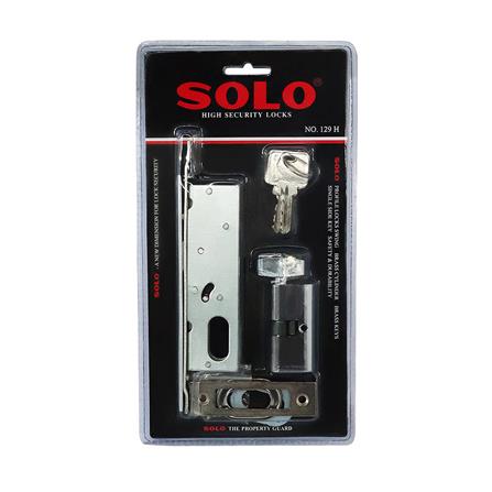 กุญแจบานเลื่อน SOLO 129H สีสเตนเลส_4