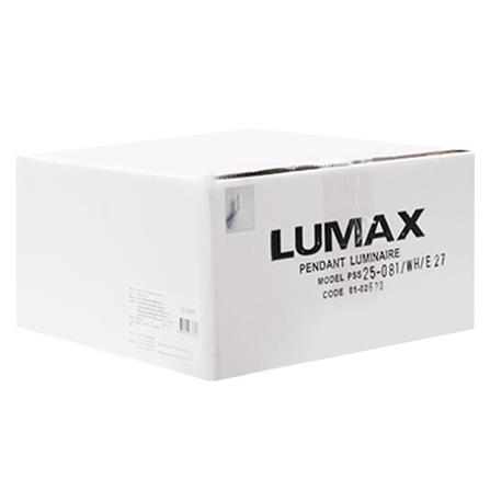 ไฟช่อ LUMAX 01-02670  โลหะ สีขาว 1 หัว_1