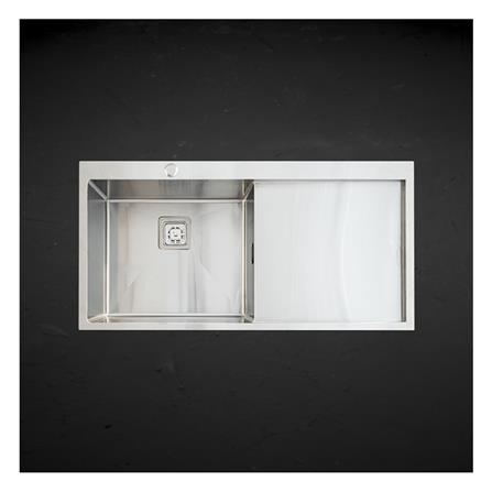 ซิงค์ฝังสแควร์ 1 หลุม 1 ที่พัก TEKA TQB R10 สเตนเลส_2