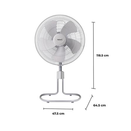 พัดลมอุตสาหกรรม 22 นิ้ว HATARI IS22M1 สีเทา_1