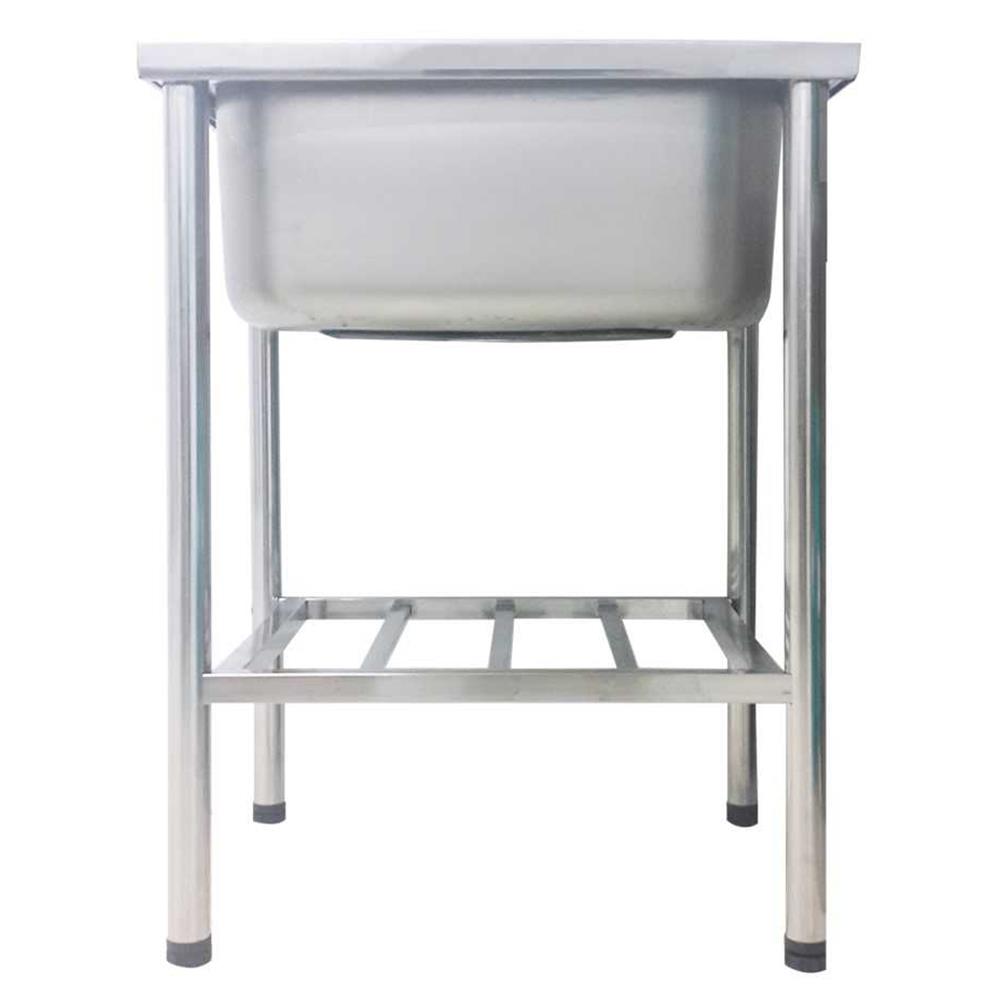 ซิงค์ขาตั้ง 1หลุม TECNOPLUS TT 6048 สเตนเลส