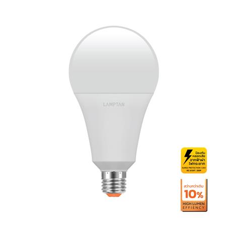 หลอด LED LAMPTAN BULB GLOSS 18 วัตต์ WARM WHITE E2...