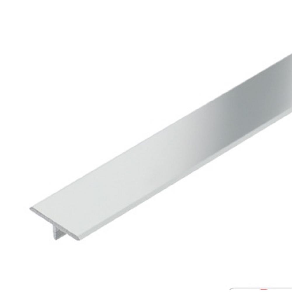 เส้นแบ่งแนวอะลูมิเนียม DP DDSA 202501 20 มม. 2.5 ม. สีเงินเงา