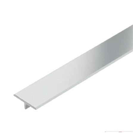 เส้นแบ่งแนวอะลูมิเนียม DP DDSA 202501 20 มม. 2.5 ม. สีเงินเงา