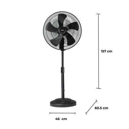 พัดลมอุตสาหกรรม 18 นิ้ว HATARI IP18M1 สีดำ_1