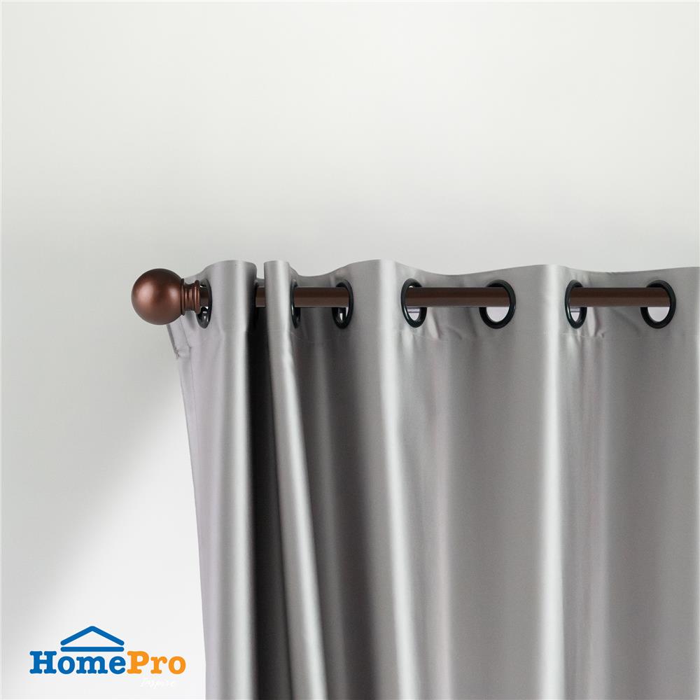 รางเหล็ก HOME LIVING STYLE BALLOON ยืดหด 180-310 ซม. สีน้ำตาล