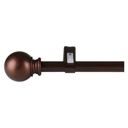 รางเหล็ก HOME LIVING STYLE BALLOON ยืดหด 180-310 ซม. สีน้ำตาล_2