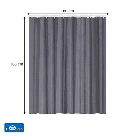 ม่านห้องน้ำ POLYESTER  MOYA S01-Glitter180x180ซม._5