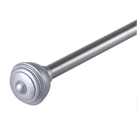 รางเหล็ก ยืดหด HOME LIVING STYLE STACKER 110-210 ซม. สีเงินรมดำ_1