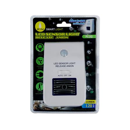 ไฟไนท์ไลท์ LED 1.2 วัตต์ ขาว PLUG IN มีsensor RIN 217061403_1