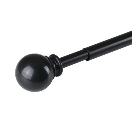 รางเหล็ก ยืดหด HOME LIVING STYLE BALLOON 180-310 ซม. สีดำ_1