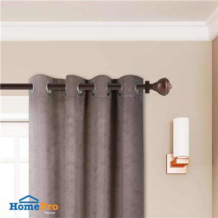 รางเหล็ก ยืดหด HOME LIVING STYLE STACKER 110-210 ซม. สีน้ำตาล_4