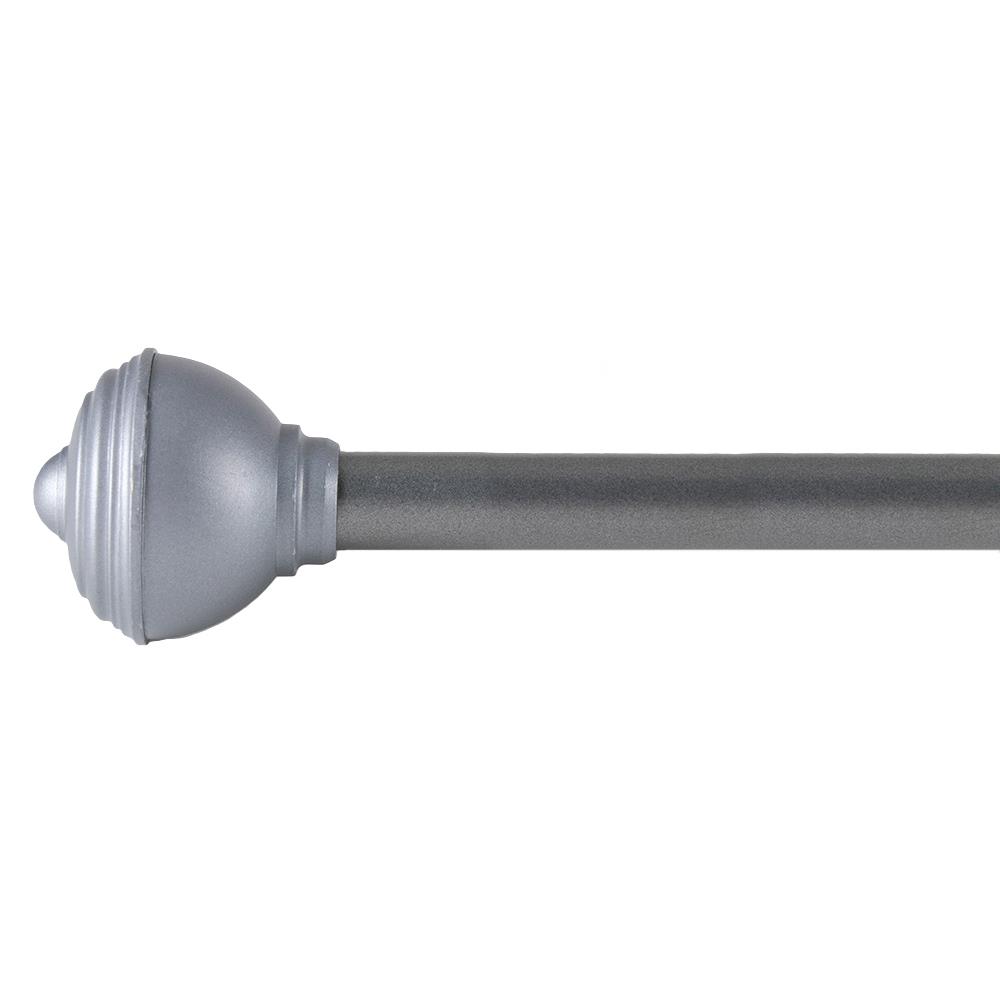 รางเหล็ก ยืดหด HOME LIVING STYLE STACKER 180-310 ซม. สีเงินรมดำ