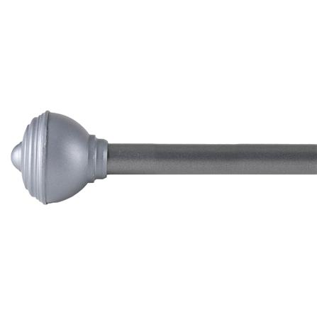 รางเหล็ก ยืดหด HOME LIVING STYLE STACKER 180-310 ซม. สีเงินรมดำ_0