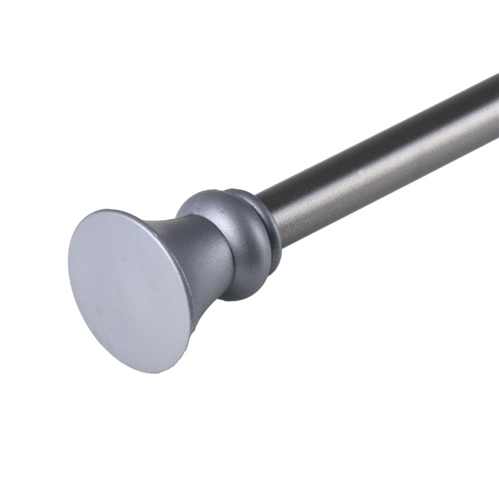 รางเหล็ก ยืดหด HOME LIVING STYLE EGYPTIAN 110-210 ซม. สีเงินรมดำ