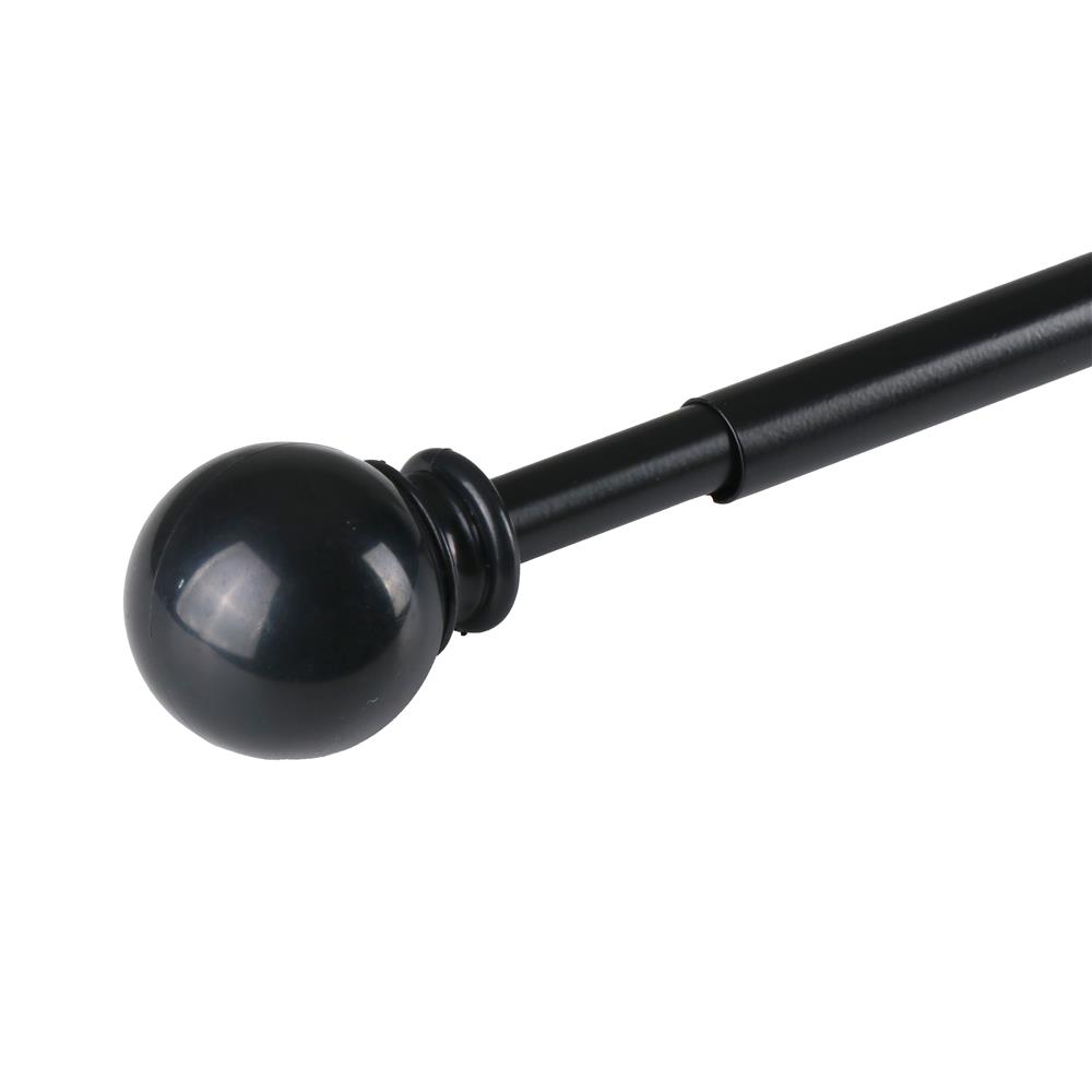 รางเหล็ก ยืดหด HOME LIVING STYLE BALLOON 110-210 ซม. สีดำ