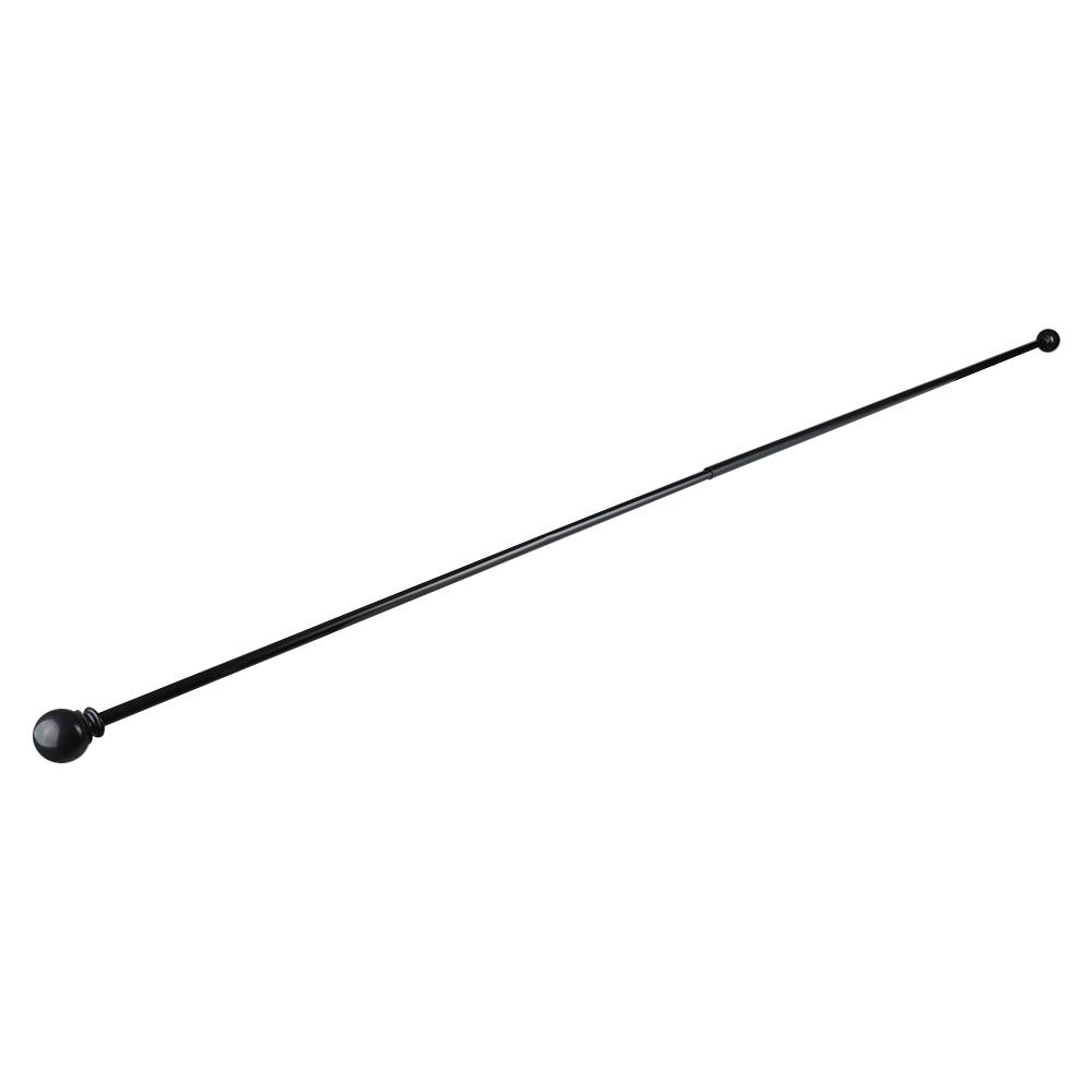 รางเหล็ก ยืดหด HOME LIVING STYLE BALLOON 110-210 ซม. สีดำ