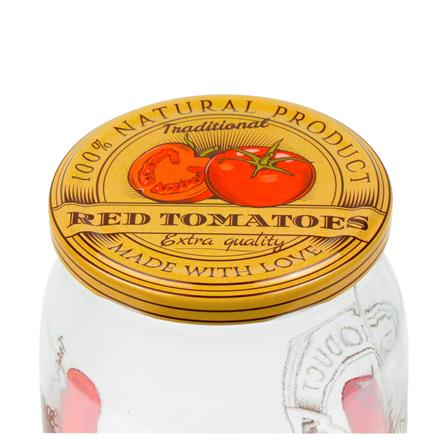 ขวดโหลแก้วลายมะเขือเทศฝาเกลียว 1 ลิตร_2