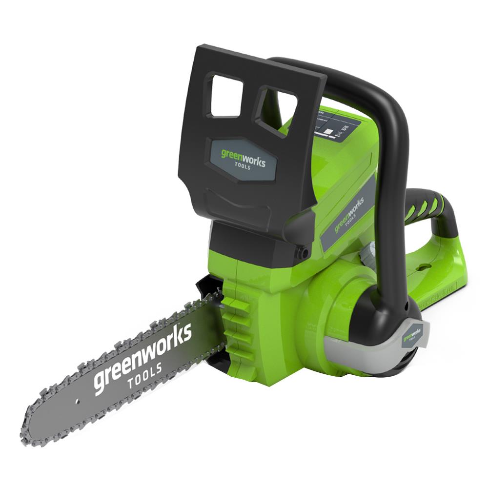 เลื่อยโซ่ไร้สาย (พร้อมแบตเตอรี่) GREENWORKS GWS0004 24 โวลต์