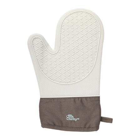 ถุงมือซิลิโคนกันความร้อน COOK CHARMY SB0426CC สีเทา