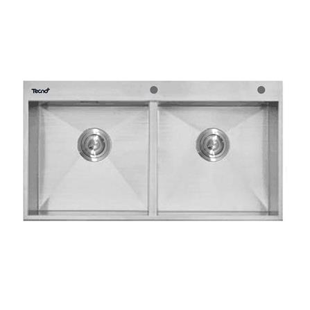 ซิงค์ฝัง 2 หลุม TECNOPLUS Sofia 2B สเตนเลส_0