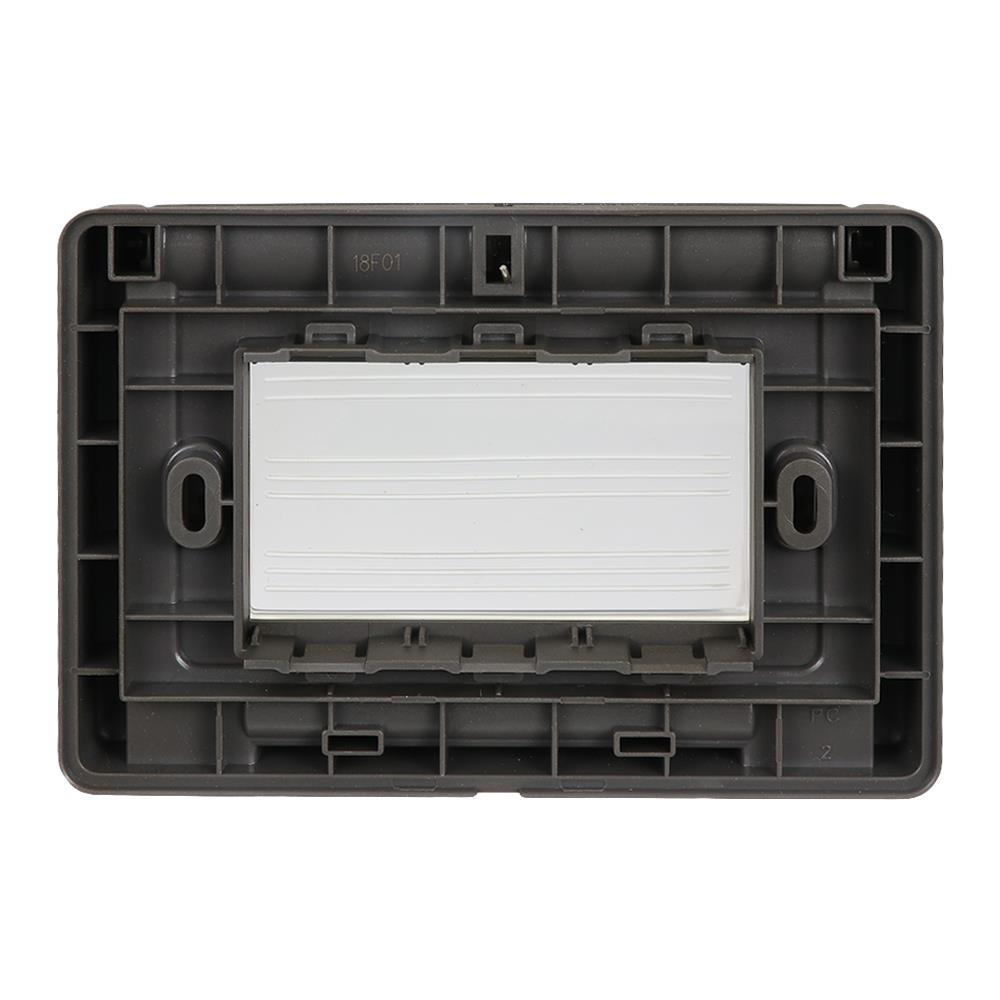 หน้ากากกันน้ำ HACO3 ช่อง TJ-IPW553-ST สีดำ