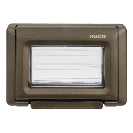 หน้ากากกันน้ำ HACO3 ช่อง TJ-IPW553-ST สีดำ_0