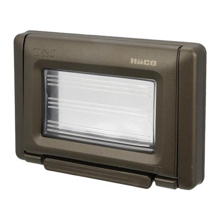 หน้ากากกันน้ำ HACO3 ช่อง TJ-IPW553-ST สีดำ_1