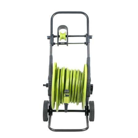 สายยางโรลล้อลาก SPRING DGH-008-S 1/2นิ้้วX40เมตร สีเขียว/สีเทา_1