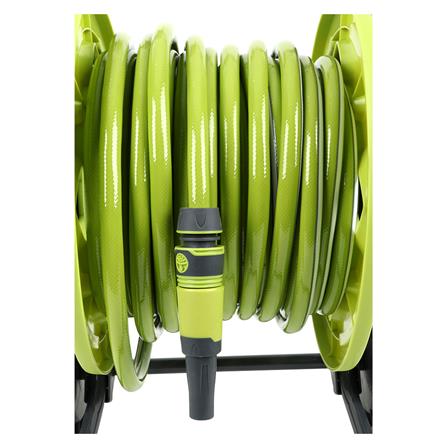 สายยางโรลล้อลาก SPRING DGH-008-S 1/2นิ้้วX40เมตร สีเขียว/สีเทา_3