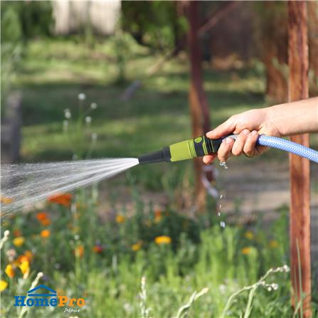 สายยางโรลล้อลาก SPRING DGH-008-S 1/2นิ้้วX40เมตร สีเขียว/สีเทา_4