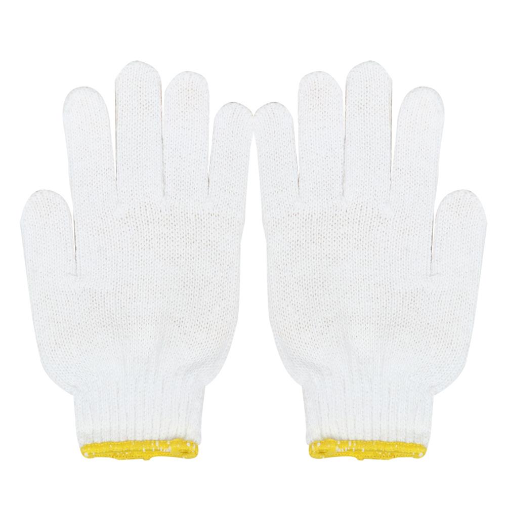 ถุงมือถักเคลือบยางธรรมชาติ MICROTEX สีเหลือง