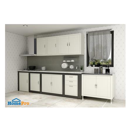 บานซิงค์เดี่ยว CABIN G6 44x64 ซม. ครีม_3