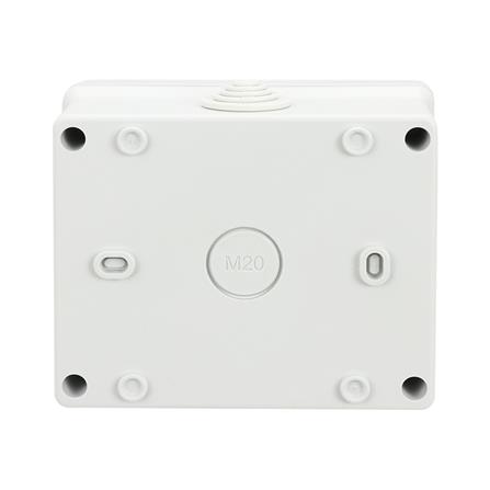 หน้ากากกันน้ำ HACO 3 ช่อง AP-W222R/S สีเทา_2