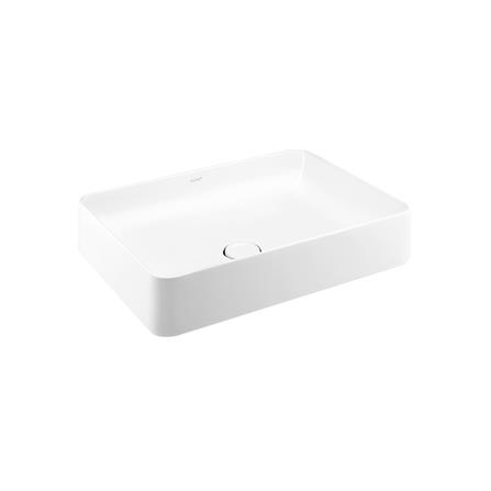 อ่างล้างหน้าวางบนเคาน์เตอร์ COTTO C003427 สีขาว