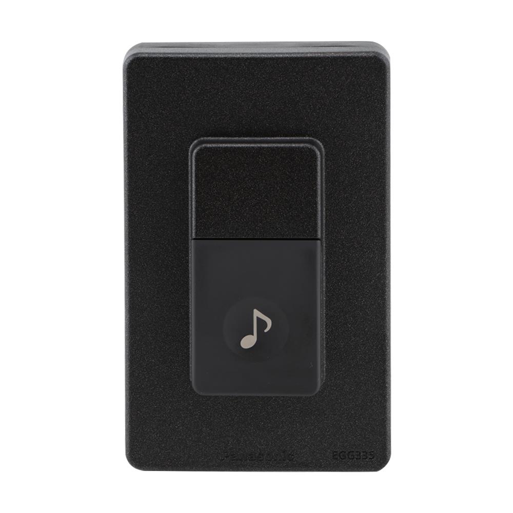 สวิตช์กดกระดิ่ง PANASONIC EGG 335 สีดำ