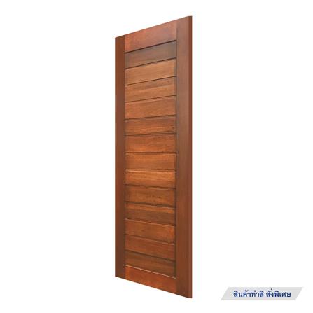 ประตูไม้เรดวูด N999 โมเดิร์น 80X200 ซม. สีธรรมชาติ_2