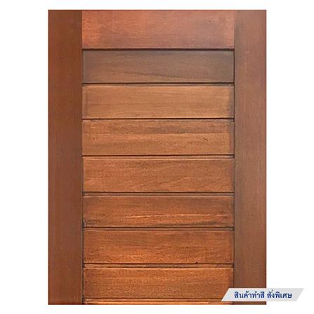 ประตูไม้เรดวูด N999 โมเดิร์น 80X200 ซม. สีธรรมชาติ_3