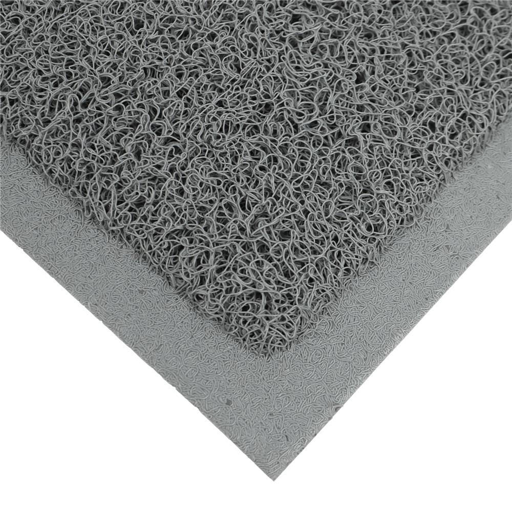 พรมเช็ดเท้าดักฝุ่น ME LIVING WELCOME 40X60 ซม. สีเทา