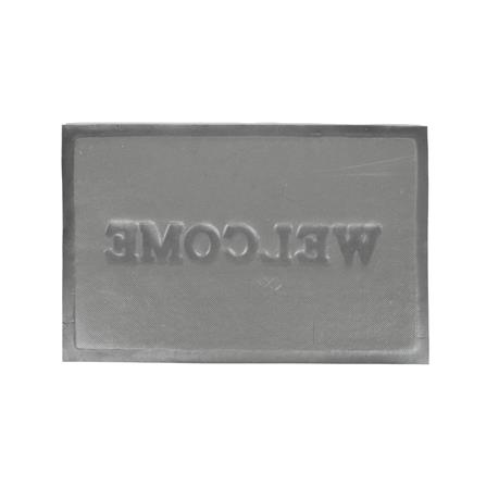 พรมเช็ดเท้าดักฝุ่น ME LIVING WELCOME 40X60 ซม. สีเทา_2