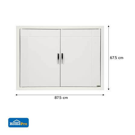 ตู้แขวนคู่ CABIN PP G6 87.5X67.5 ซม. สีครีม_6