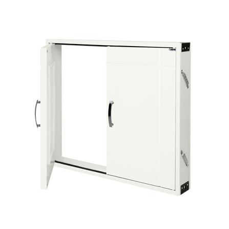 บานซิงค์คู่ CABIN G6 84x64ซม. สีครีม_2