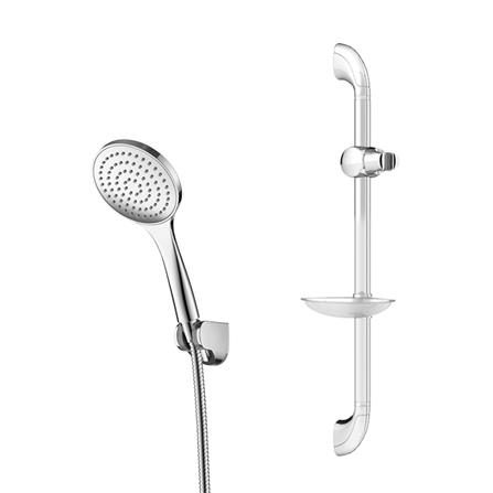 ชุดฝักบัวสายอ่อน 1 ระดับ COTTO รุ่น ZH011SET สีโครม_0