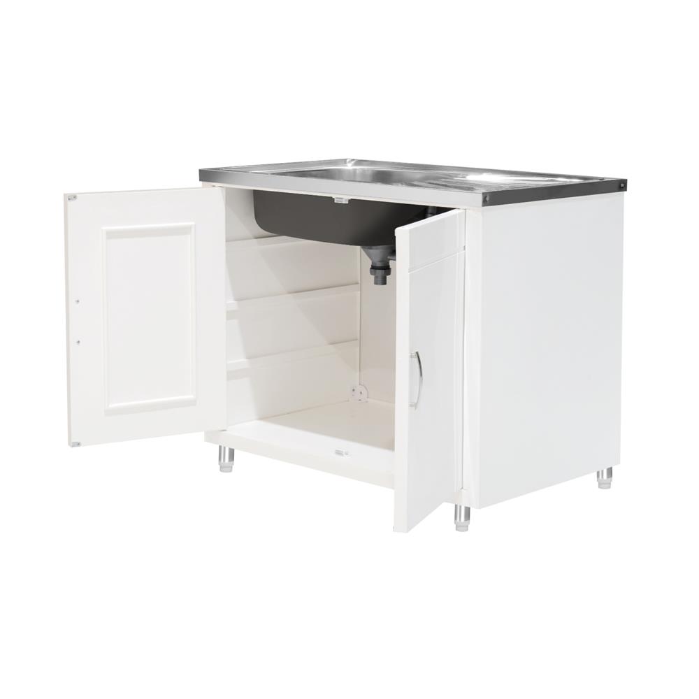 ตู้ตั้งพื้น CABIN PP G6 89X79 ซม. สีครีม