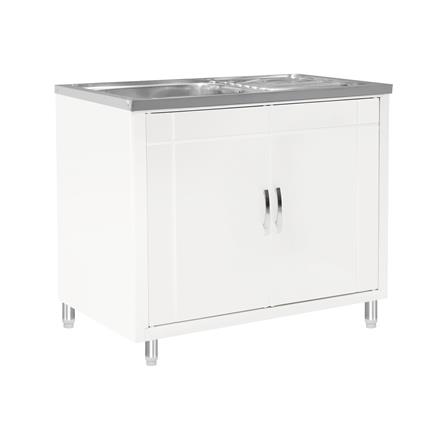 ตู้ตั้งพื้น CABIN PP G6 89X79 ซม. สีครีม_1