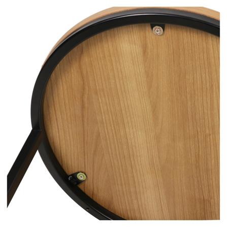 โต๊ะข้าง FURDINI CUZCO สีคาปูชิโน_2