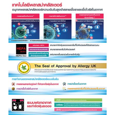 เครื่องฟอกอากาศ SHARP FP-J60TA-W 48 ตารางเมตร_4