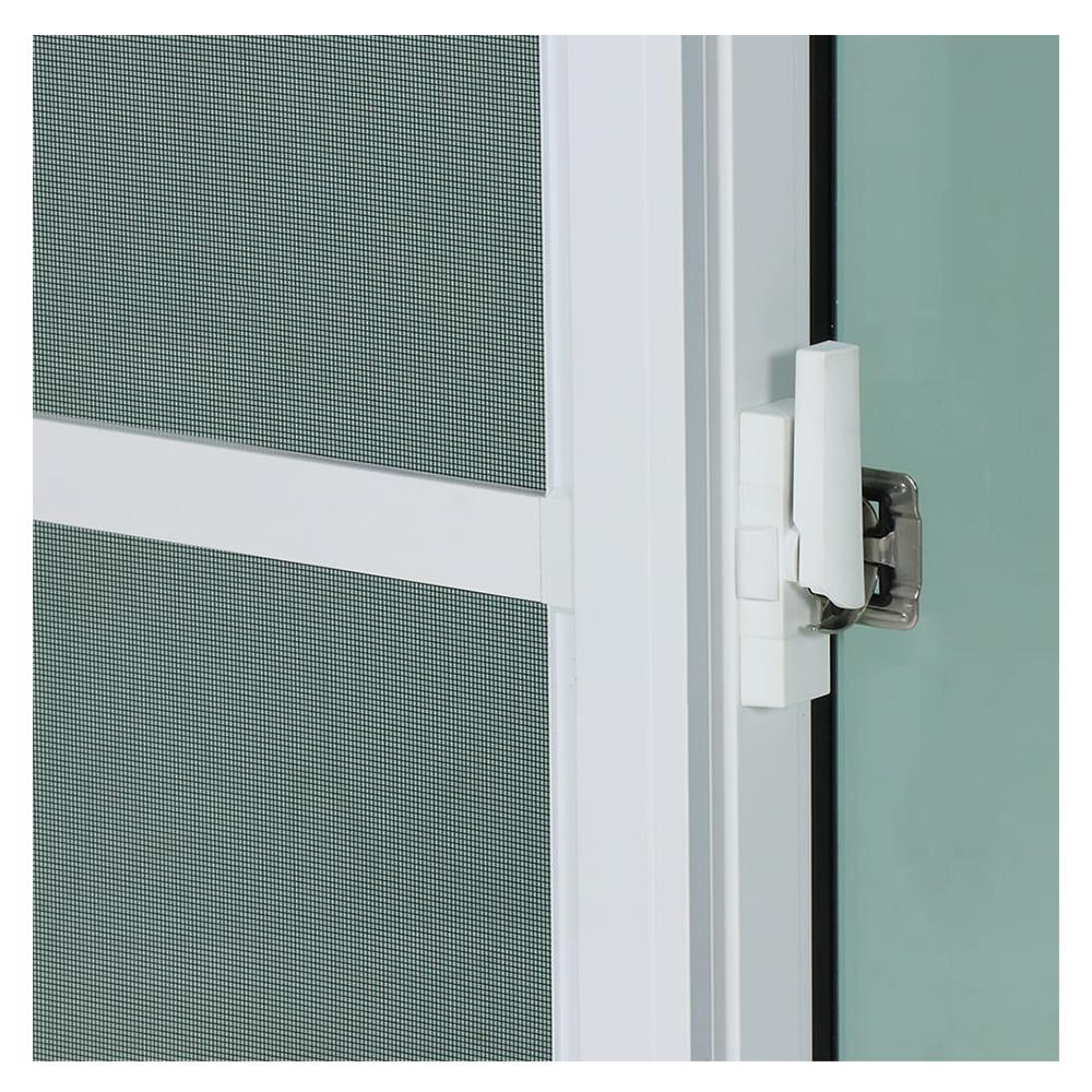 หน้าต่างบานเลื่อน อะลูมิเนียม S-F-S มุ้ง SANKYOALUMI J-TRUST VENTILATION 240x110 ซม. สีขาว